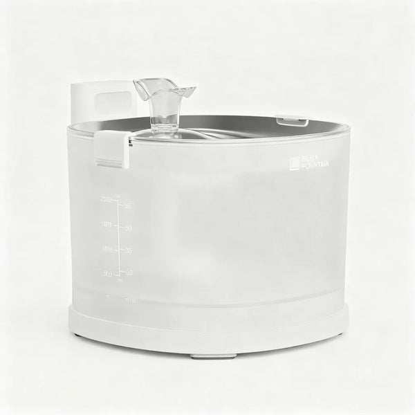 Elegant Pet Fountain E1+: Quiet Operation & Advanced Filtration